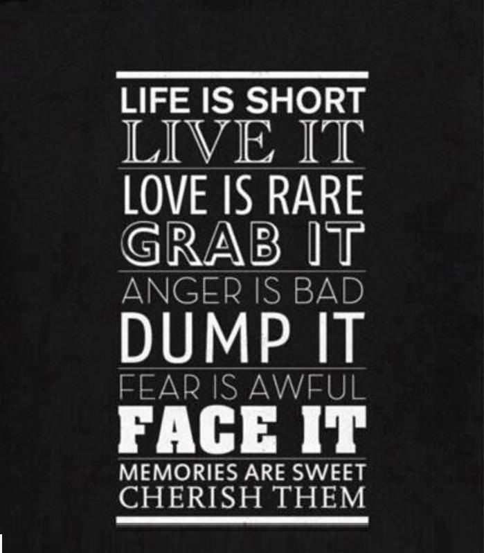 Life is short new 2015 HD wallpaper quote