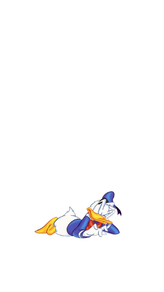 Donald-Duck-Impatient-iPhone-5-Wallpaper