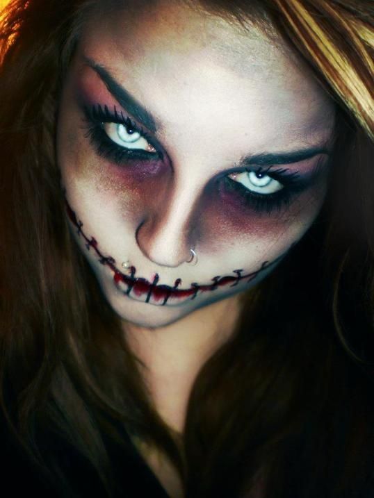 Scary Halloween Makeup, Horror ...