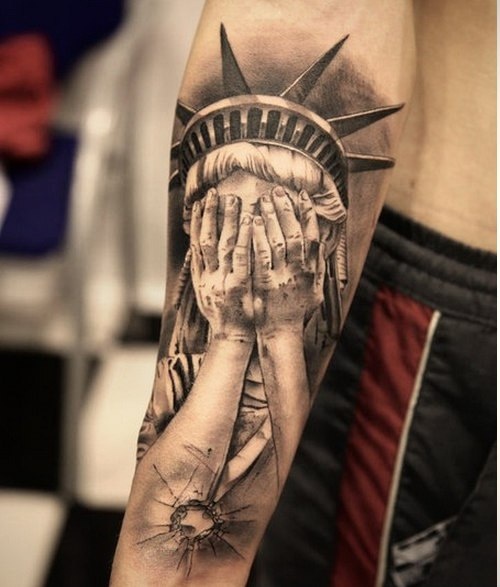 Statue-of-Liberty-Tattoo-Idea