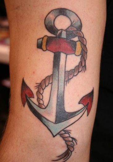 Anchor tattoos