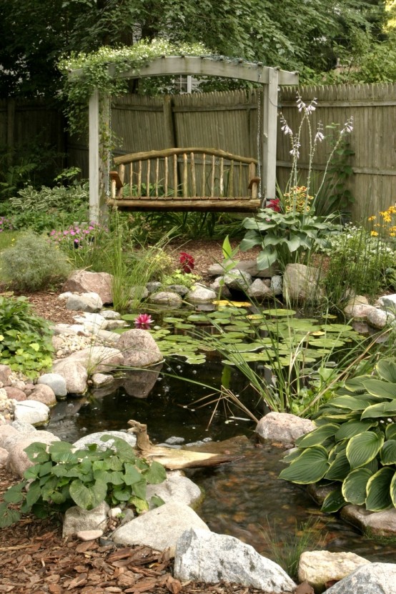 Backyard Pond Design Ideas 10