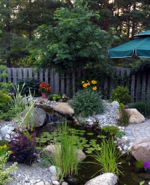 Backyard Pond Design Ideas 11