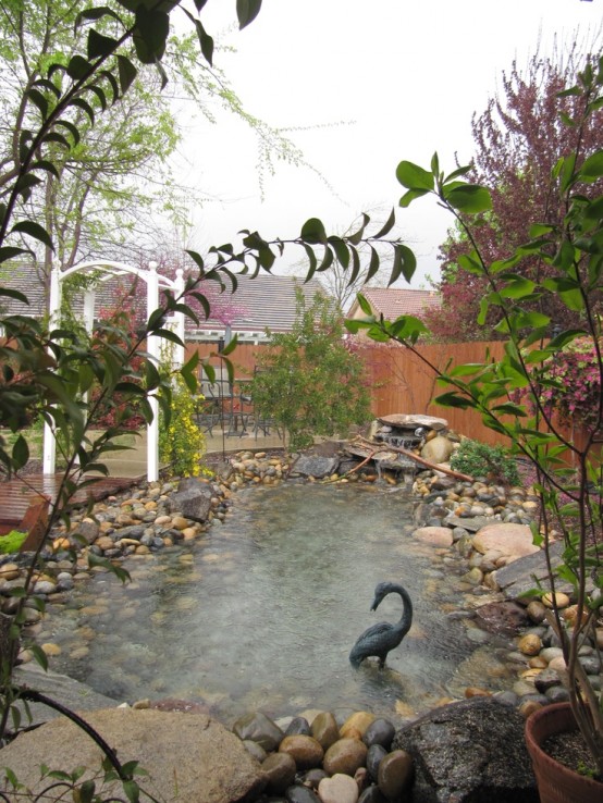 Backyard Pond Design Ideas 19
