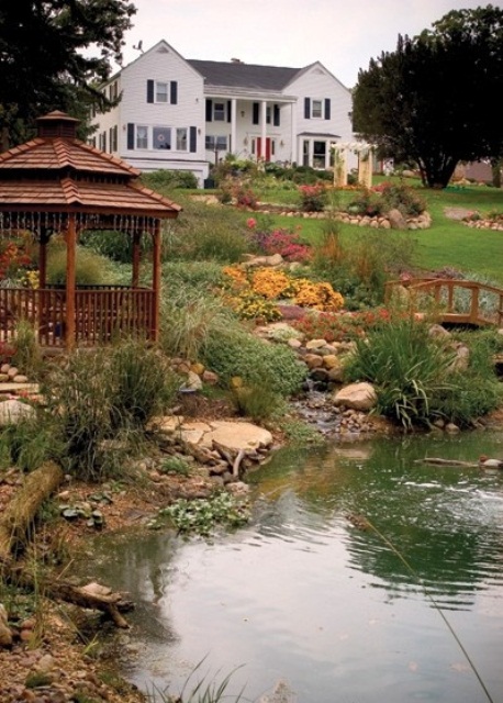 Backyard Pond Design Ideas 2