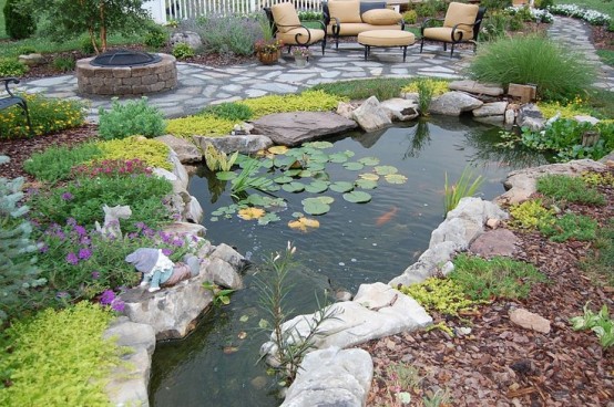 Backyard Pond Design Ideas 23
