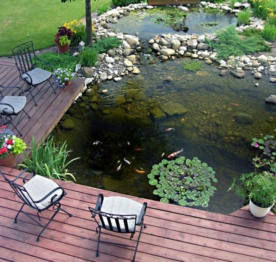 Backyard Pond Design Ideas 24