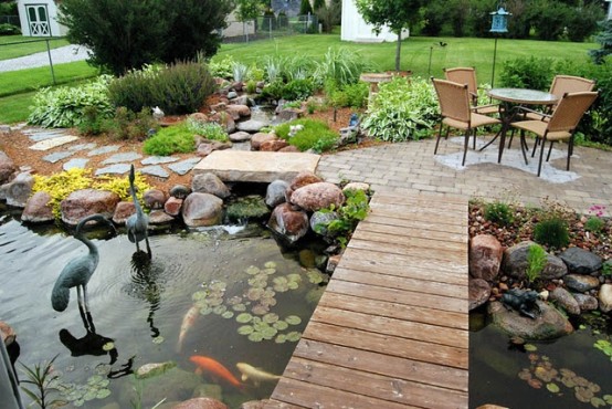 Backyard Pond Design Ideas 3