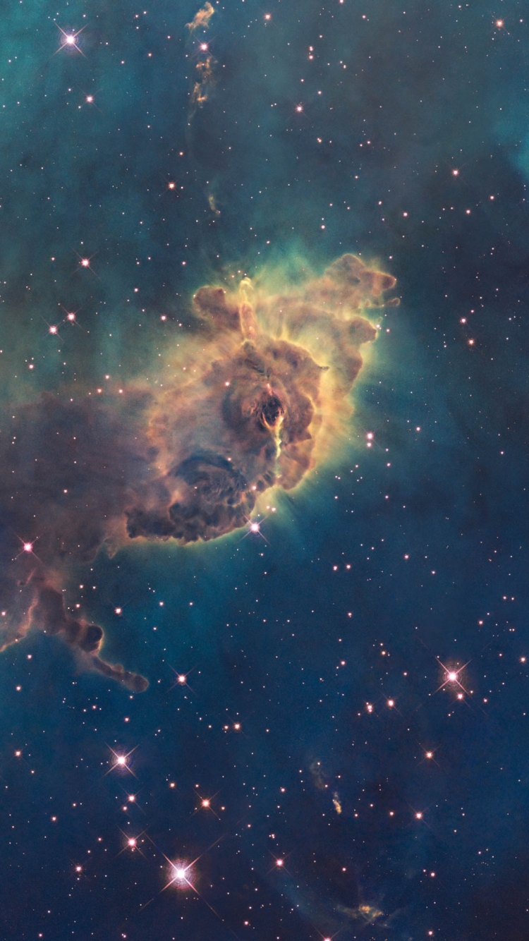 Carina Nebula Space iPhone 6 Wallpaper