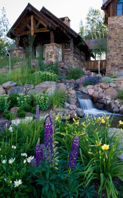 Garden And Backyard Waterfalls Ideas 9