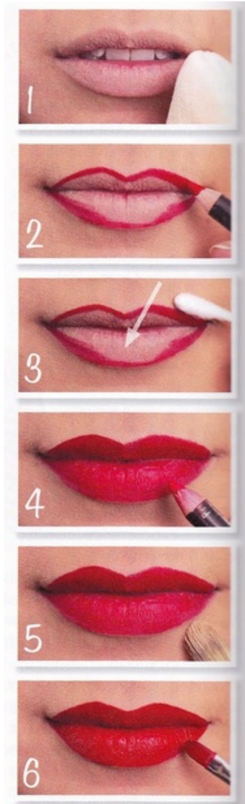 How do I get those amazing bright red lips