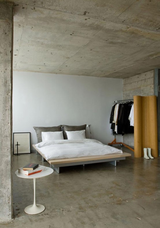 Industrial Bedroom Designs 15