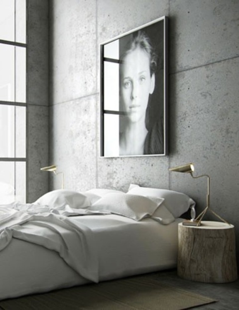 Industrial Bedroom Designs 22