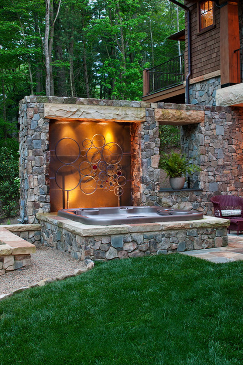 Outdoor Spa Ideas For Your Home 18