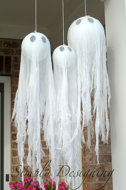 PB KNOCK-OFF HANGING GHOSTS