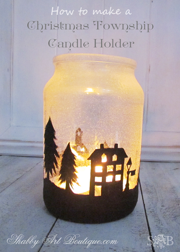 Snow Town Candle