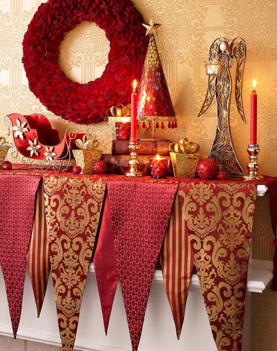 beautiful-red-and-gold-christmas-decorations 18