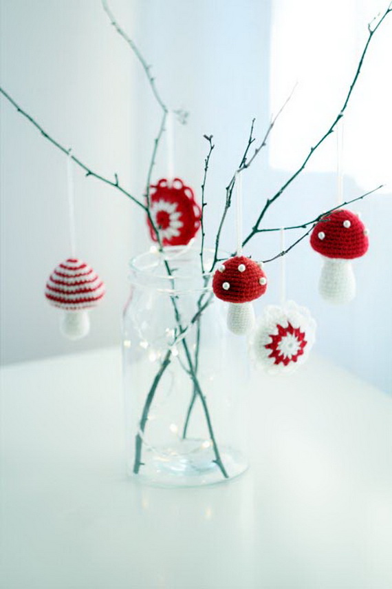 hristmas Decor – Knit Christmas Tree Ornament