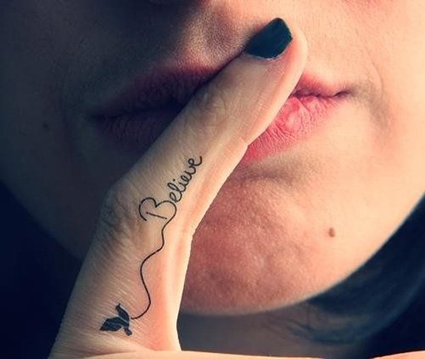 lovely-Finger-tattoo