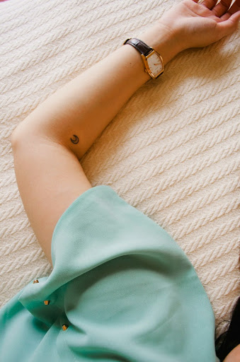 small beautiful tattoo for girl