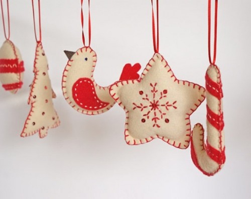 Original Felt Ornaments For Your Christmas Tree 11