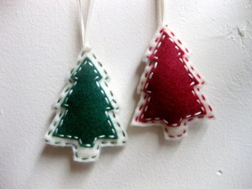 Original Felt Ornaments For Your Christmas Tree 13