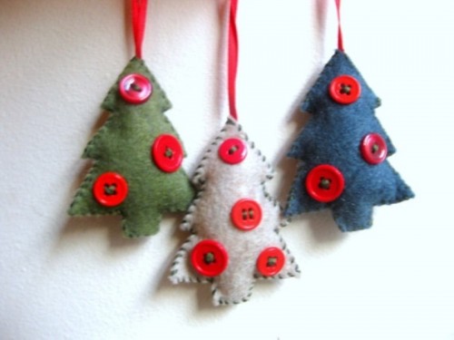 Original Felt Ornaments For Your Christmas Tree 14