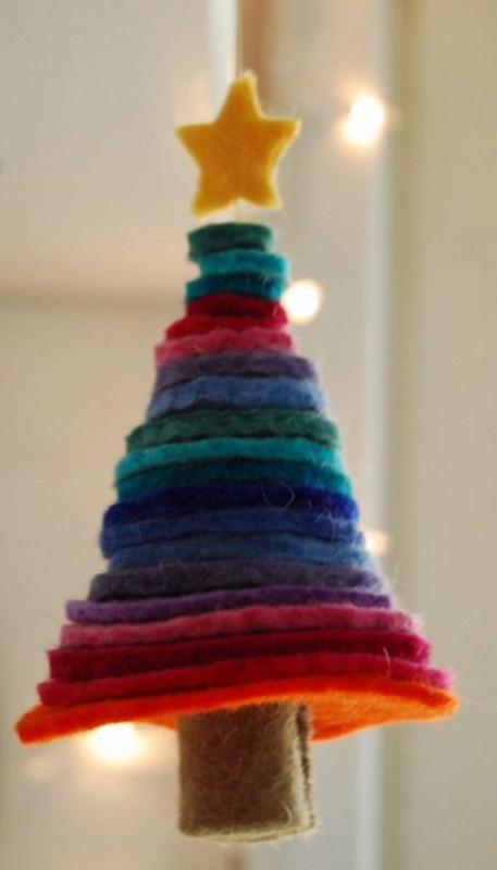 Original Felt Ornaments For Your Christmas Tree 3