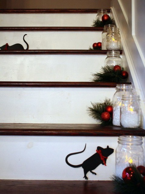christmas-stairs-decoration-ideas 20