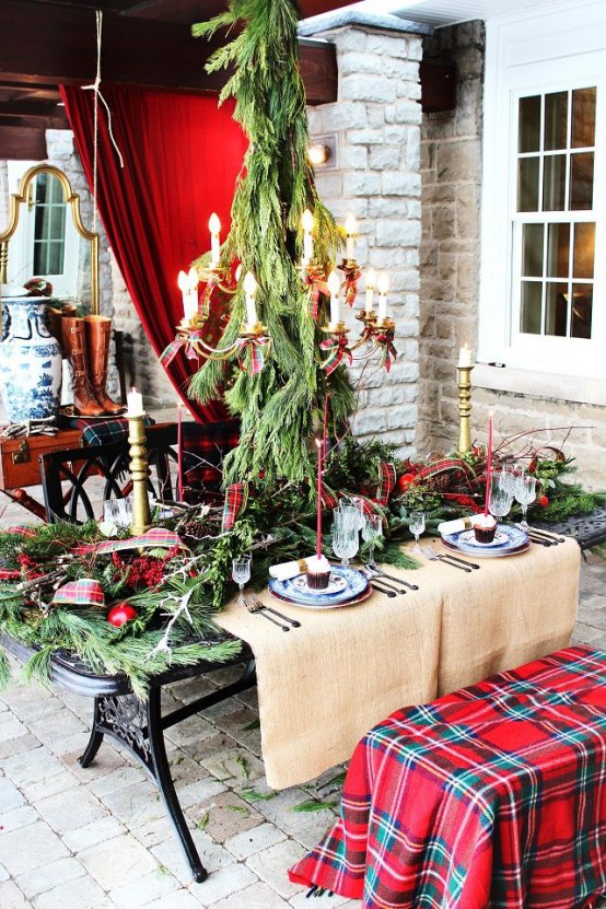 25 Tartan Decor Ideas You Must Try This Christmas 27