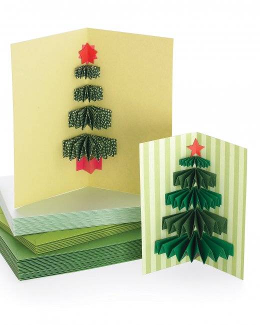 Pop-up Christmas tree  Christmas Card Ideas