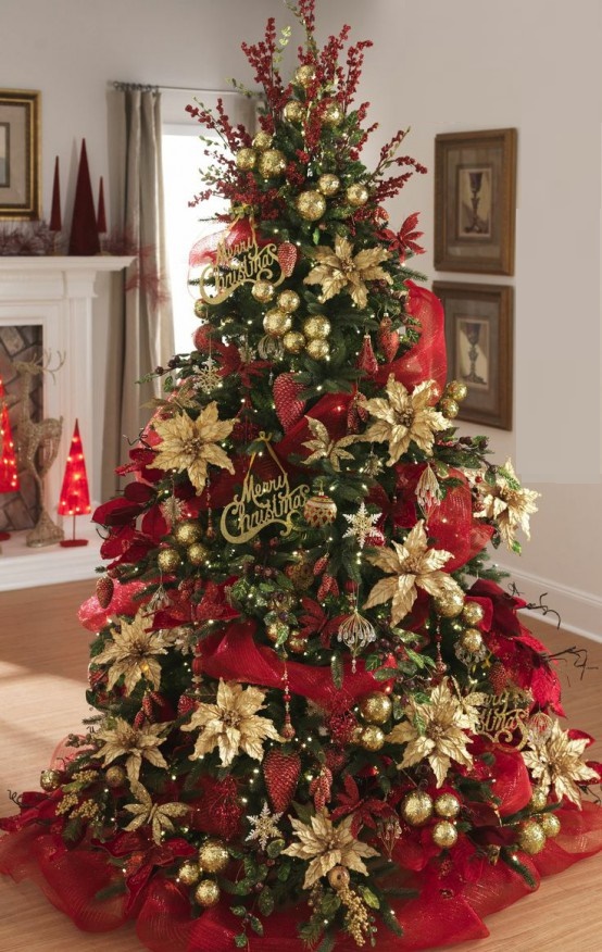 Red And Green Christmas Decoration Ideas 3