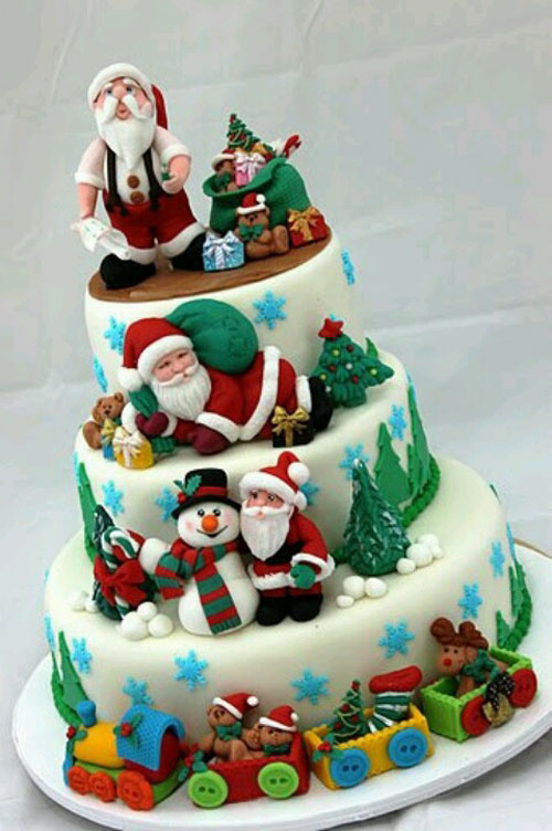 christmas cake Inspirations 24