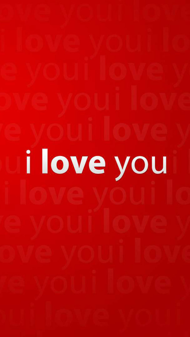 I love you wallpaper for iphone