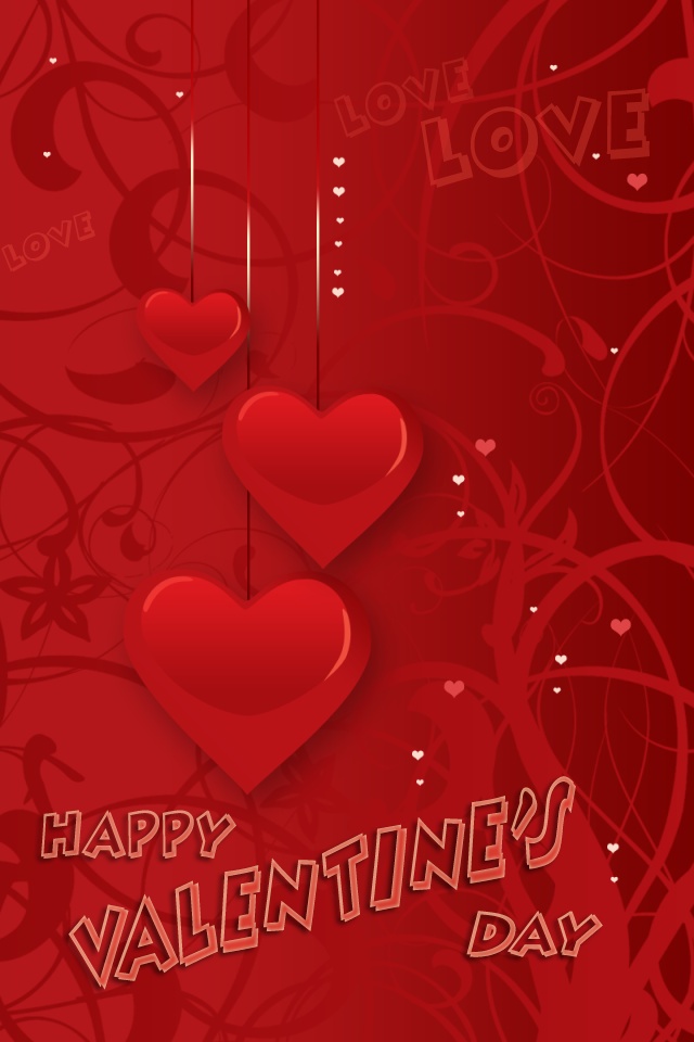 Valentine's Day iPhone Wallpaper - 1