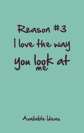 52 Reasons To Love You - 3