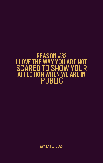 52 Reasons To Love You - 32