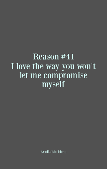 52 Reasons To Love You - 41