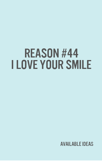 52 Reasons To Love You - 44