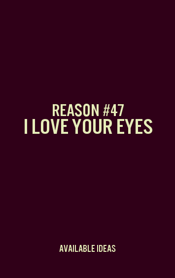52 Reasons To Love You - 47