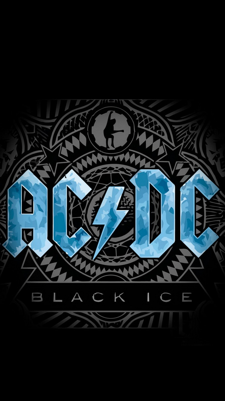 AC DC Black Ice iPhone 6 Wallpaper