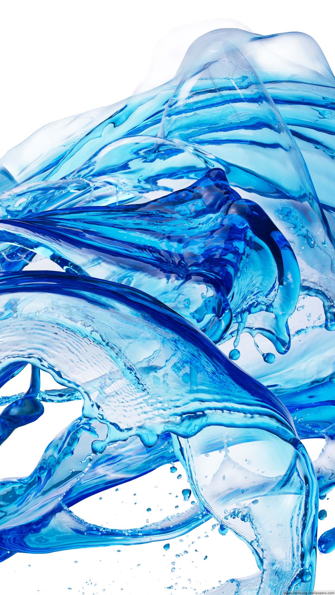 Abstract Water Splash iPhone 6 Plus HD Wallpaper