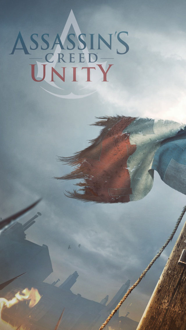 Assassins Creed Unity 2014 iPhone 5 Wallpaper