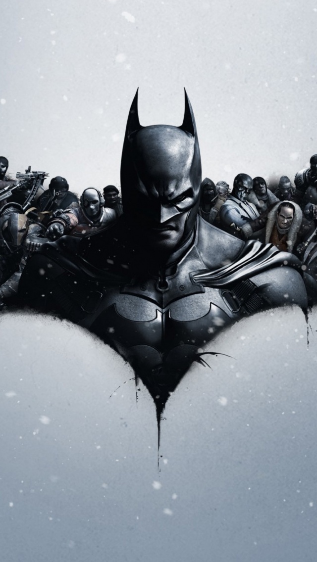 Batman Arkham Origins iPhone 5 Wallpaper
