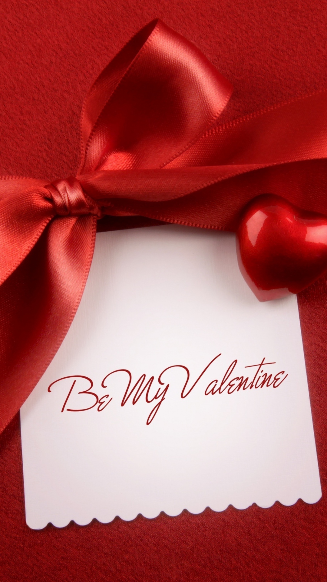 Be My Valentine Note iPhone 6 Plus HD Wallpaper