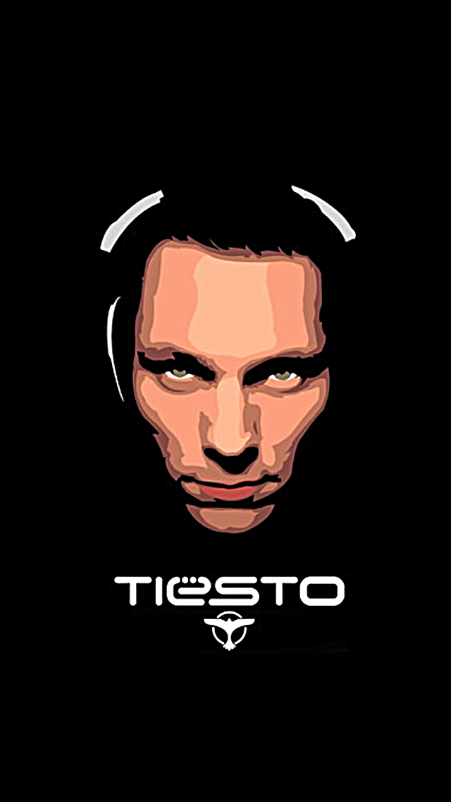 DJ Tiesto iPhone 5 Wallpaper
