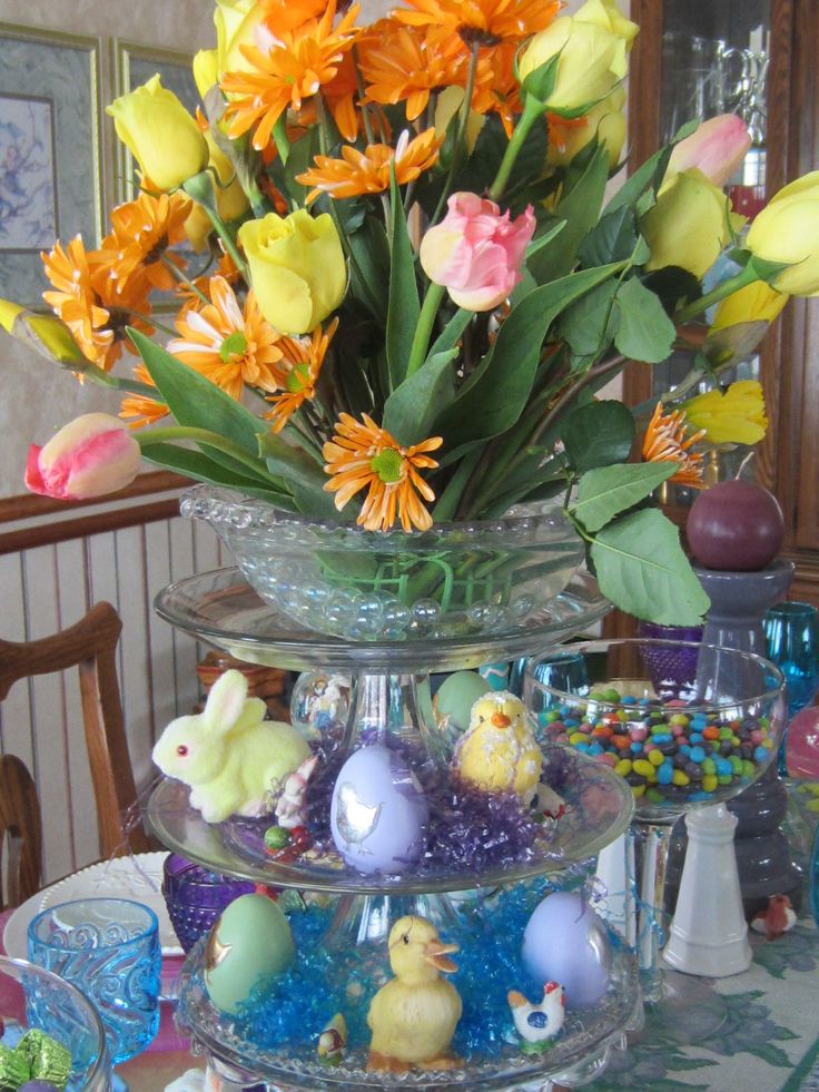 Easter Flower Table Arrangements 2