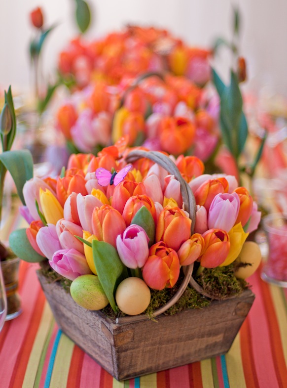 Easter Flower Table Arrangements 22