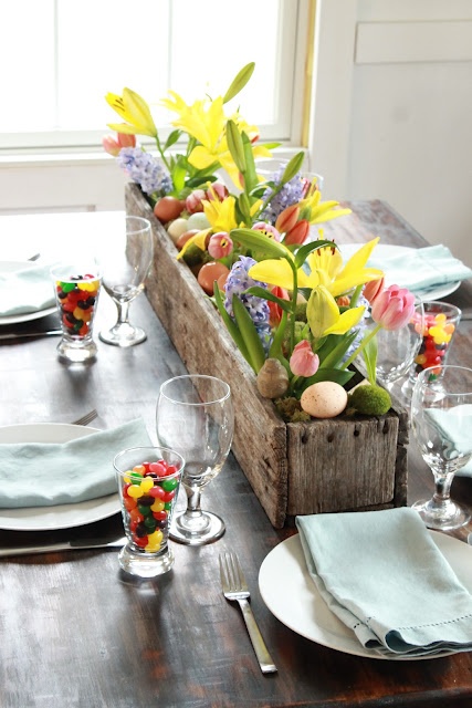 Easter Flower Table Arrangements 25
