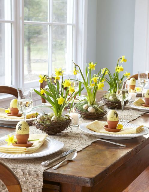 Easter Flower Table Arrangements 30